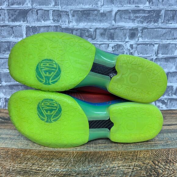 Nike KD V 5 Elite EYBL Multicolor 2013 Basketball 585386-900 Mens Size 15 New - Picture 8 of 8